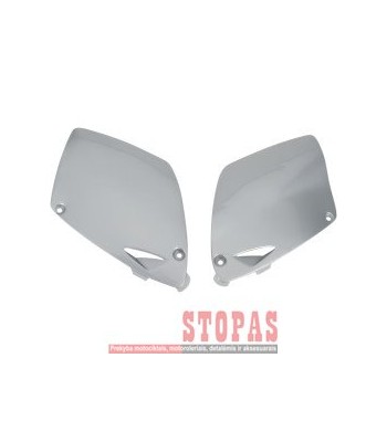 UFO SIDE PANELS KTM 2/4-STROKE (98-03) SILVER