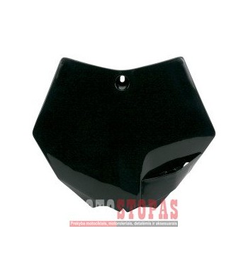 UFO FRONT NUMBER PLATE KTM SX/SX-F BLACK