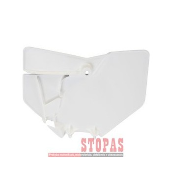 UFO FRONT NUMBER PLATE KTM SX/SX-F WHITE