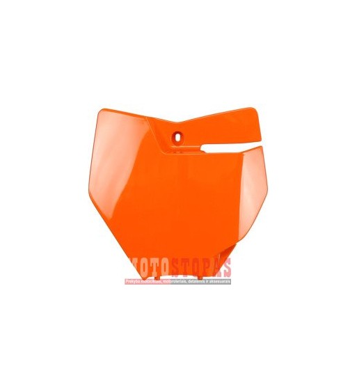 UFO FRONT NUMBER PLATE KTM SX/SX-F ORANGE