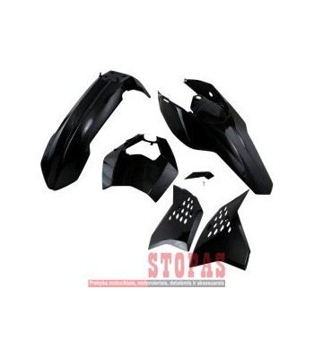 UFO Plastikų komplektas KTM EXC BLACK