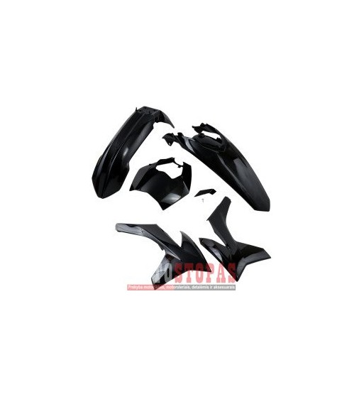 UFO Plastikų komplektas KTM EXC BLACK