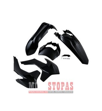 UFO Plastikų komplektas BLACK 
