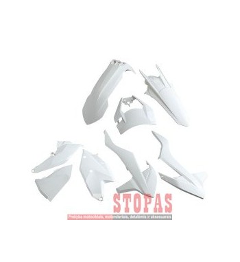 UFO Plastikų komplektas WHITE