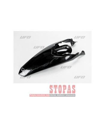 UFO REAR FENDER W/PINS KTM EXC BLACK