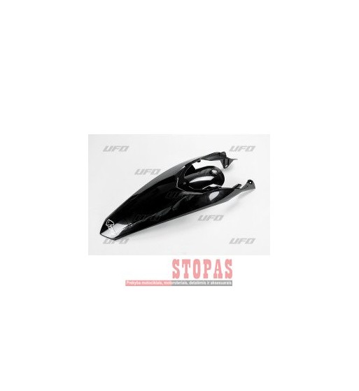 UFO REAR FENDER W/PINS KTM EXC BLACK