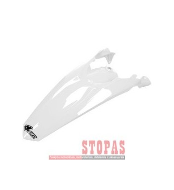 UFO REAR FENDER KTM EXC WHITE