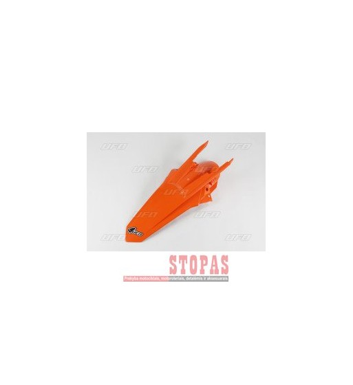 UFO REAR FENDER W/PINS KTM EXC ORANGE