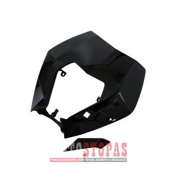 UFO HEADLIGHT PLASTIC KTM BLACK