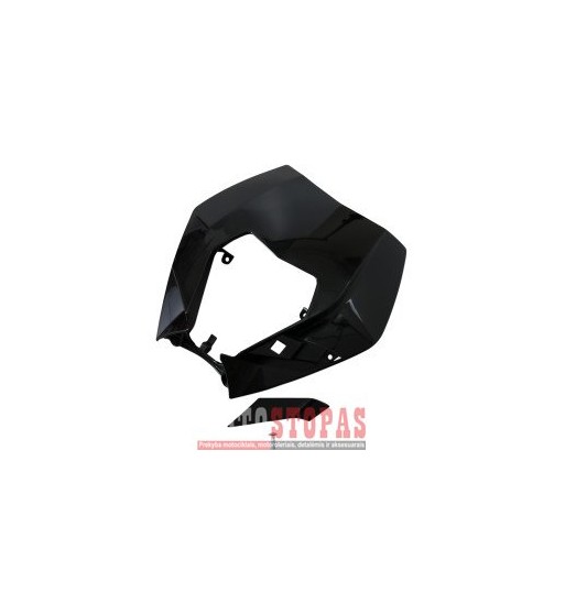 UFO HEADLIGHT PLASTIC KTM BLACK