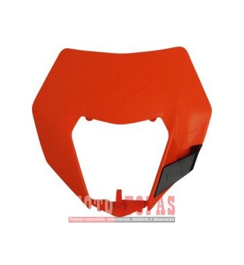 UFO HEADLIGHT PLASTIC ORANGE