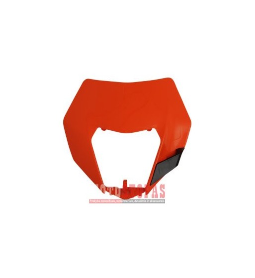 UFO HEADLIGHT PLASTIC ORANGE