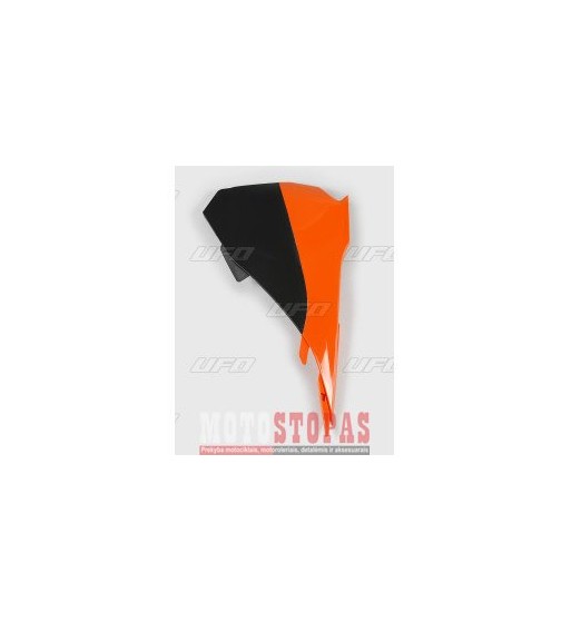 UFO AIRBOX COVER LEFT SIDE KTM 85/105 ORANGE/BLACK