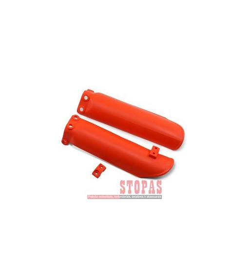 UFO FORK SLIDER PROTECTORS KTM 65SX ORANGE