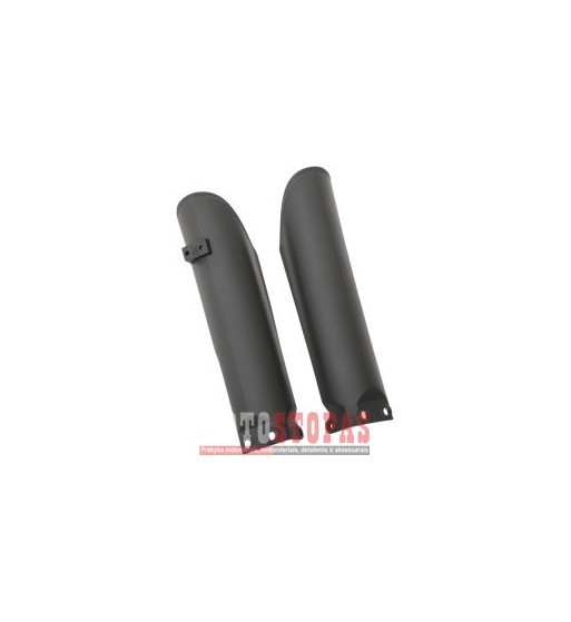 UFO FORK SLIDER PROTECTORS KTM 85SX BLACK