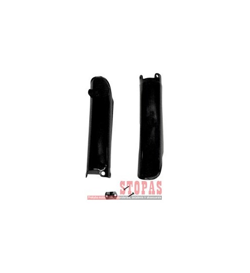 UFO FORK SLIDER PROTECTORS KTM SX/SX-F/EXC BLACK