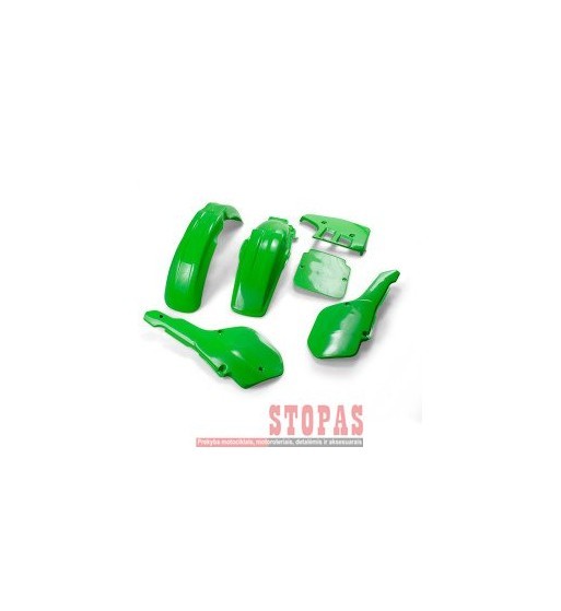 UFO Plastikų komplektas KAWASAKI GREEN