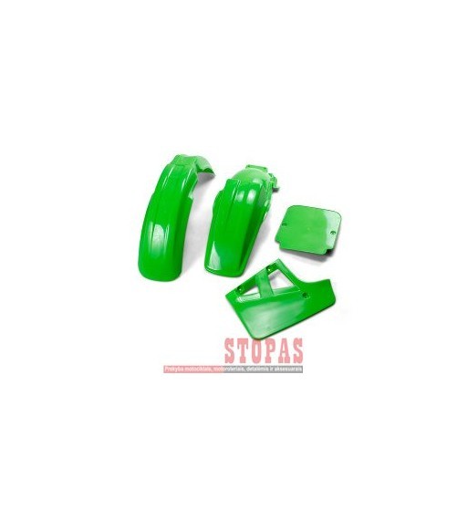 UFO Plastikų komplektas KAWASAKI GREEN