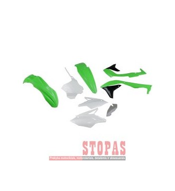 UFO Plastikų komplektas KAWASAKI OEM