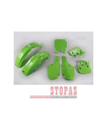 UFO Plastikų komplektas  KAWASAKI OEM KX250