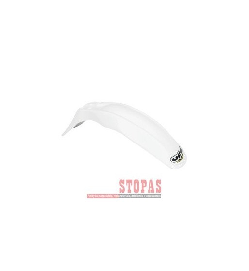 UFO Priekinis sparnas KAWASAKI KLX110 WHITE