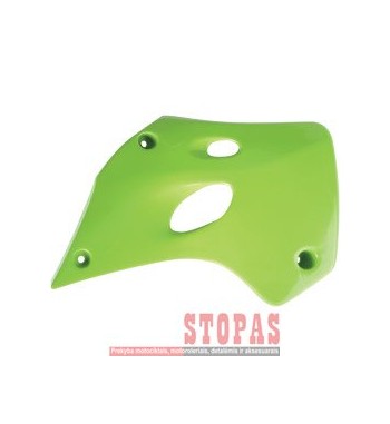 UFO RADIATOR COVERS KAWASAKI KX80 KX-GREEN
