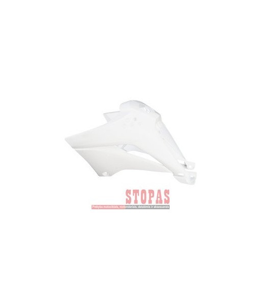 UFO RADIATOR COVERS KAWASAKI KLX110 WHITE
