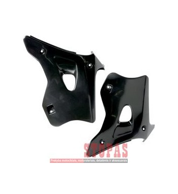 UFO RADIATOR COVERS KAWASAKI KX125/250 BLACK
