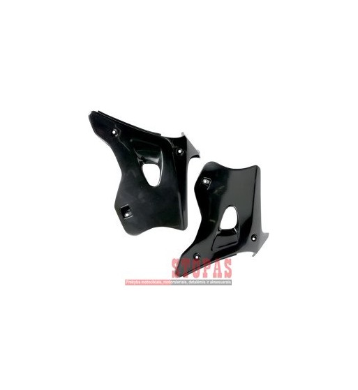 UFO RADIATOR COVERS KAWASAKI KX125/250 BLACK