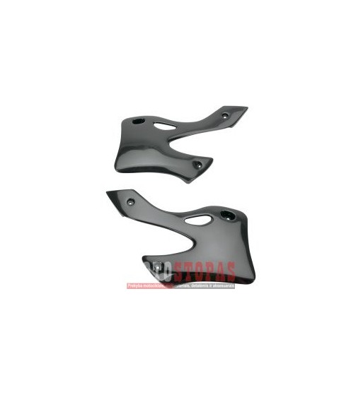 UFO RADIATOR COVERS KAWASAKI KX125/250 BLACK