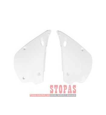 UFO SIDE PANELS KAWASAKI KX80 WHITE