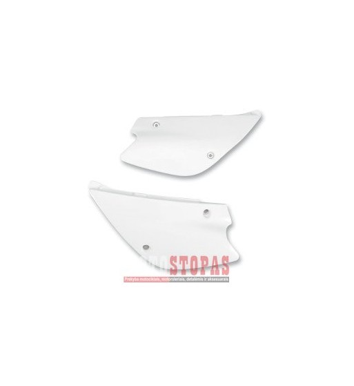 UFO SIDE PANELS KAWASAKI KX85 WHITE