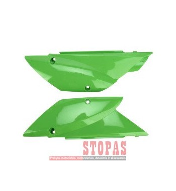UFO SIDE PANELS KAWASAKI KLX110 KX-GREEN