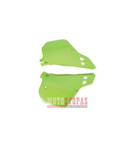 UFO SIDE PANELS KAWASAKI KX125/250 KX-GREEN