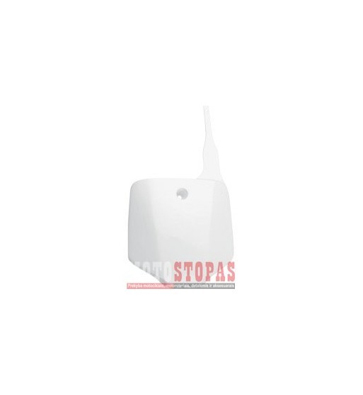 UFO FRONT NUMBER PLATE KAWASAKI KX65/KLX110 WHITE