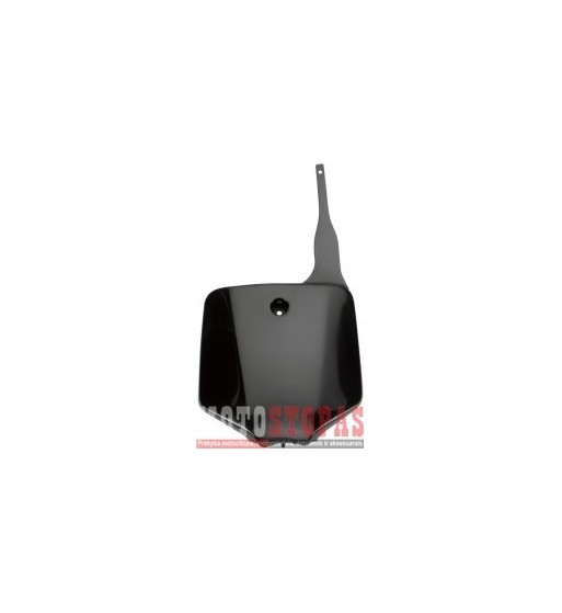 UFO FRONT NUMBER PLATE KAWASAKI KX85 BLACK