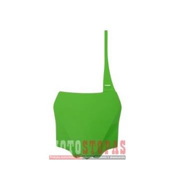 UFO FRONT NUMBER PLATE KAWASAKI KX85 KX-GREEN