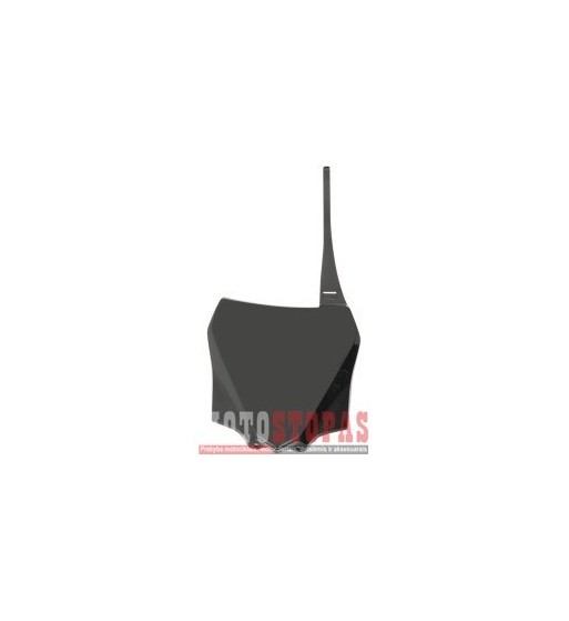 UFO FRONT NUMBER PLATE KAWASAKI KX85 BLACK