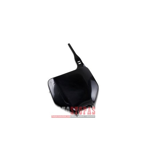 UFO FRONT NUMBER PLATE KAWASAKI KX125/250 BLACK