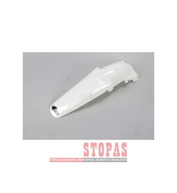 UFO REAR FENDER KAWASAKI KXF250 WHITE