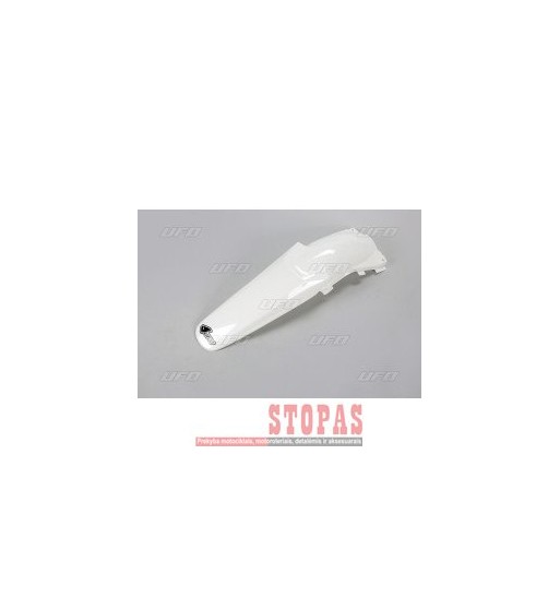 UFO REAR FENDER KAWASAKI KXF250 WHITE