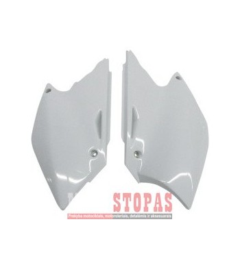 UFO SIDE PANELS KAWASAKI KXF250 WHITE