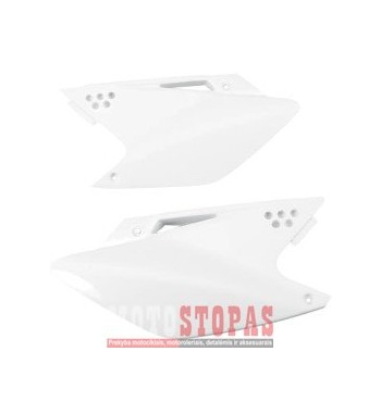 UFO SIDE PANELS KAWASAKI KXF250 WHITE