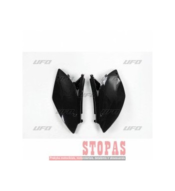 UFO SIDE PANELS KAWASAKI KXF250 BLACK