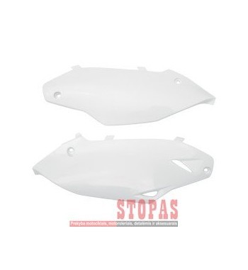 UFO SIDE PANELS KAWASAKI KXF250/450 WHITE