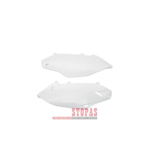 UFO SIDE PANELS KAWASAKI KXF250/450 WHITE