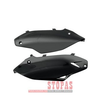 UFO SIDE PANELS KAWASAKI KXF250/450 BLACK