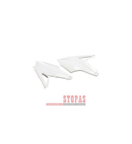 UFO SIDE PANELS KAWASAKI KXF250/450 WHITE