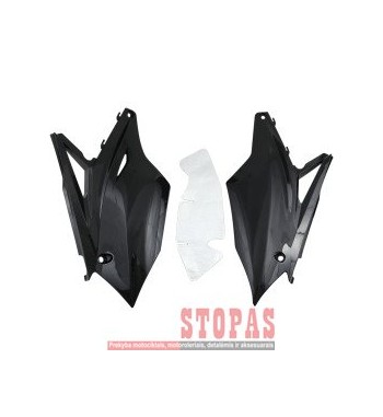 UFO SIDE PANELS KAWASAKI KXF250/450 BLACK