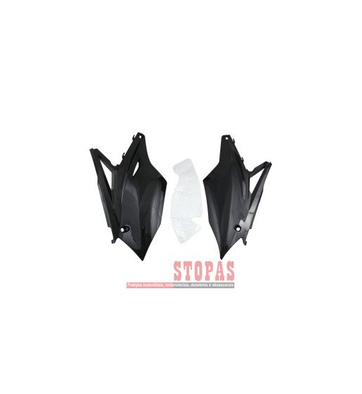 UFO SIDE PANELS KAWASAKI KXF250/450 BLACK